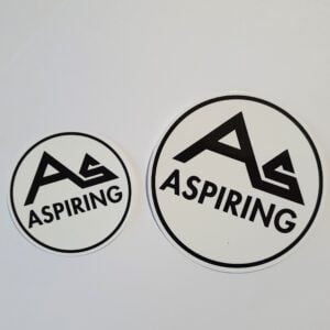 Aspiring Safety sticker