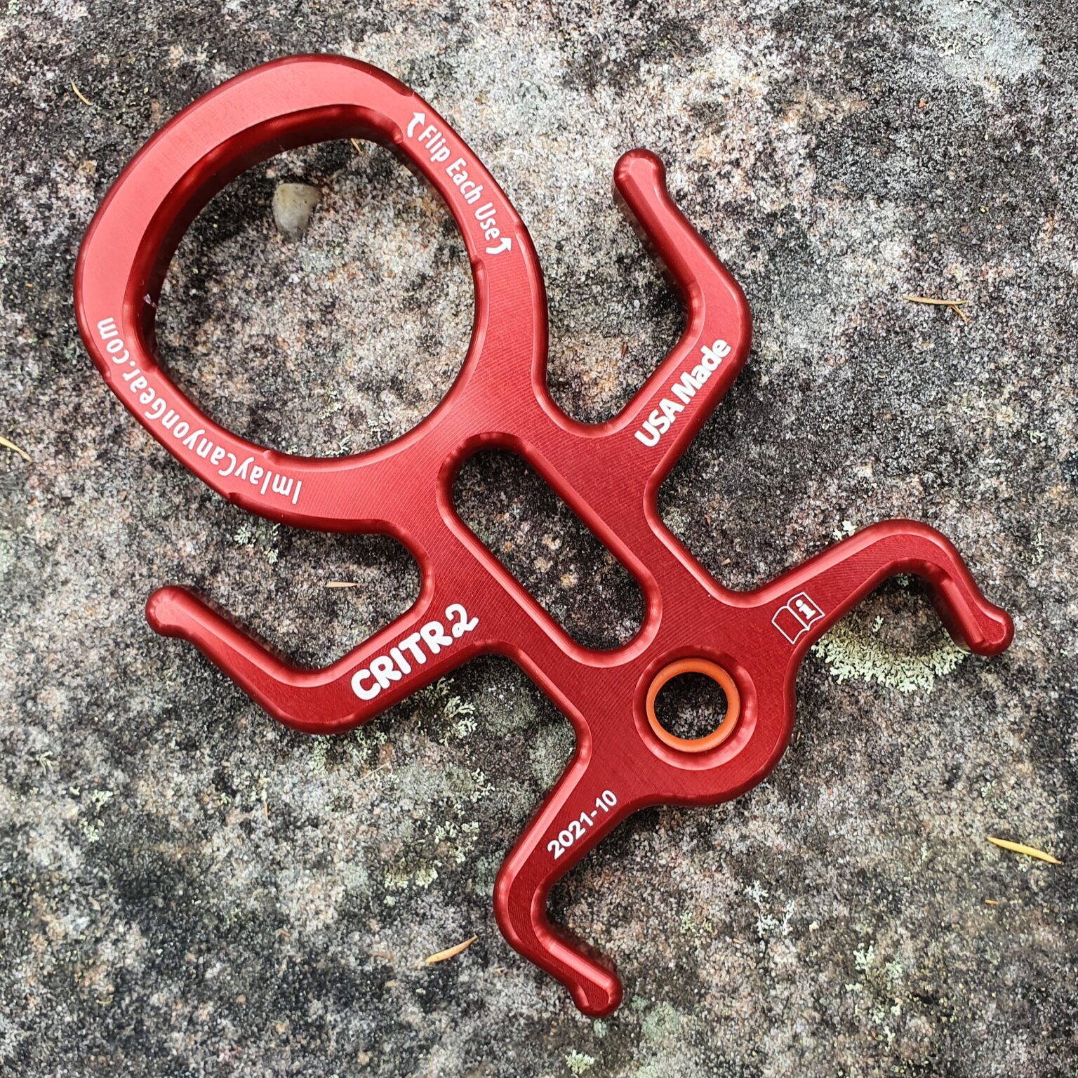 Imlay Canyon Gear CRITR2 descender Canyon Gear